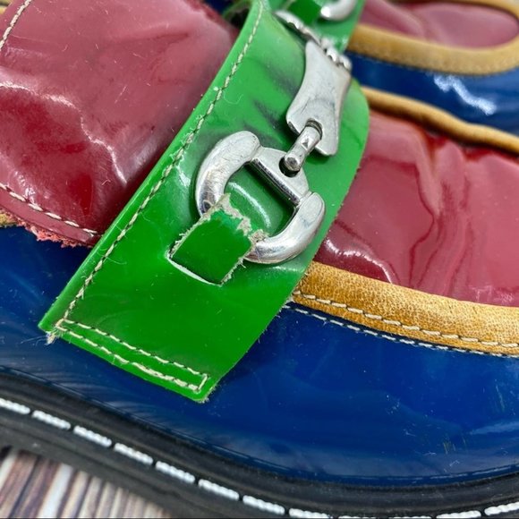Mod8 -Children’s Color Block Patent Leather Loafer - Picture 6 of 12